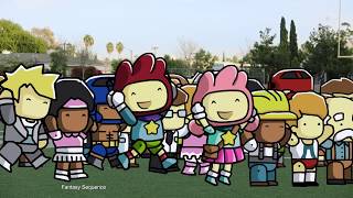 Official Scribblenauts Showdown Launch Trailer  Game Day 60 [upl. by Atinra690]