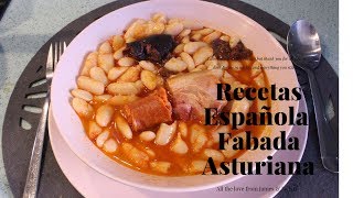 RECETA FABES ASTURIANAS  ArinuCosmetics [upl. by Eelibuj]