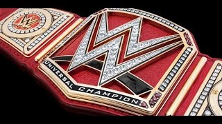 how to make wwe universal championship ak creative tutorial [upl. by Naashar]