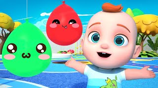 Mommy Finger Where Are You Baby Water Balloons  Boo Kids Songs amp Nursery Rhymes [upl. by Amaryllis]