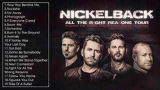 Nickelback Best Songs  Nickelback Greatest Rock  Nickelback Full Album Playlist [upl. by Elletsirhc777]