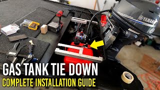 HOW TO TIE A BOAT TO THE DOCK with NO CLEATS  Tie Lines To Piling [upl. by Giselbert488]