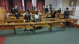 ST DAVID MARIST Inanda Junior High school Marimba Band [upl. by Amble]