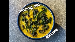 EASIEST MOONG DAL RECIPE  How to cook dal  Healthy lentils recipe  Food with Chetna [upl. by Ynnod]