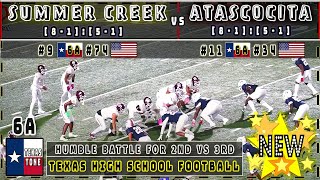 9 Summer Creek vs 11 Atascocita Football  FULL GAME [upl. by Yelime]