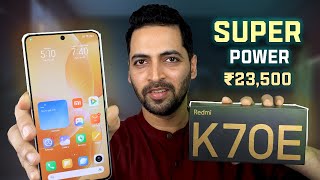 Exclusive Redmi K70E 5G Unboxing amp First Look  Most Powerful Phone Under ₹25000 🔥 [upl. by Nylle]