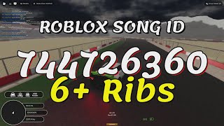 6 Ribs Roblox Song IDsCodes [upl. by Geralda175]