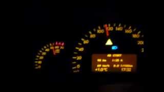 Mercedes Benz C180 W203 Acceleration 0100 [upl. by Asle215]