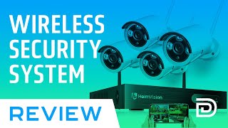 HeimVision Wireless Security Camera System NVR Review Digital David Product Review Channel [upl. by Yarised]