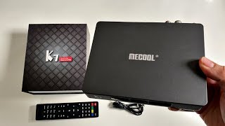 Mecool K7 HYBRID Full Android TV Box  MultiTV Tuner  DVB T2S2C  S905X2 CPU [upl. by Ettenim777]