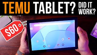 60 TEMU 101 inch Android Tablet  Real World Test [upl. by Boothe]