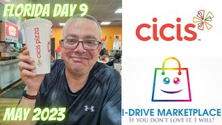 Orlando Florida Vlog 2023 Day 9  Premium Outlets  Market Place  Cicis Pizza [upl. by Aitsirk]