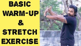 Basic WarmUp amp Stretching Exercise [upl. by Mortensen]