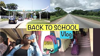 BACK TO COLLEGE 🎒 move in day Vlog KNUST [upl. by Aitnecserc829]