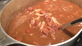 Chicken amp Sausage Gumbo by The Cajun Ninja [upl. by Frannie]