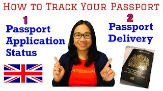 HOW TO TRACK YOUR BRITISH PASSPORT STATUS AND PASSPORT DELIVERY ONLINE  UK PASSPORT  2021 [upl. by Carlstrom596]