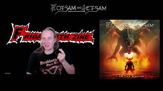 Flotsam amp Jetsam release their new album I am the Weapon 2024 [upl. by Desberg]