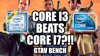 7th Gen Core i3 7100 vs 1st Gen Core i7 920  GTAV Benchmark [upl. by Townshend732]