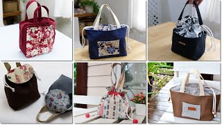 DIY 6 types of drawstring bags tutorial  Compilation [upl. by Yaral240]