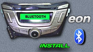 eon car eon car music system Hyundai eon Install Bluetooth [upl. by Judith]