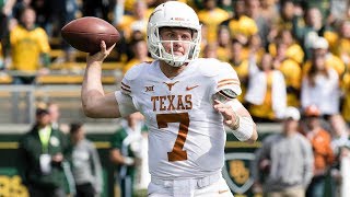 HIGHLIGHTS Shane Buechele Helps Texas Rock Baylor  Stadium [upl. by Cioffred237]