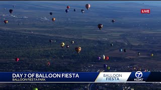 Day 7 of the Albuquerque International Balloon Fiesta [upl. by Romy]