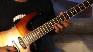 Remember When  Guthrie Govan cover by Derrick Correia [upl. by Elaine]