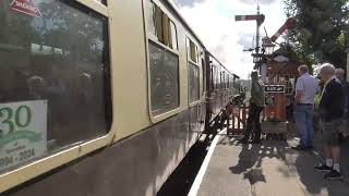 GWR No 7820 Dinmore Manor Departure Chinnor for Chinnor Loop [upl. by Leile173]