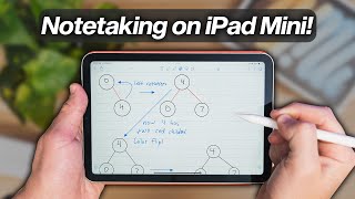 Notetaking on the 2021 iPad Mini Pros and Cons [upl. by Lekar901]