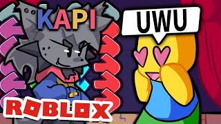 I Pretended To Be KAPI In Roblox Friday Night Funkin [upl. by Mikel]