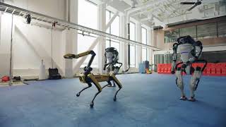 Check out Boston Dynamics ATLAS robots dancing to The Contours  “Do You Love Me” [upl. by Tila]