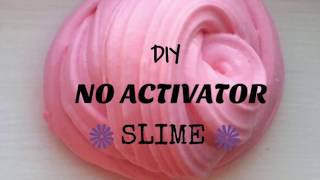 DIY NO ACTIVATOR SLIME No borax liquid starch or contact lens solution [upl. by Alyssa266]