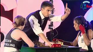 ChessBoxing Light Waykar Sneha Sanjay IND vs Khatmullina Dilara RUS  U90 World Championships [upl. by Anelle]