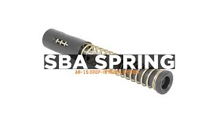 SBA Spring Silent Buffer Assembly  Trinity Force [upl. by Ahsinuq]