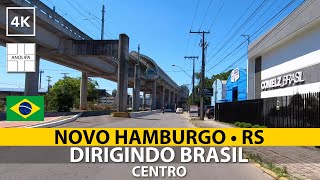 🚙 🇧🇷【4K】Novo Hamburgo • Dirigindo Brasil • RS Driving Brazil [upl. by Nyledaj727]