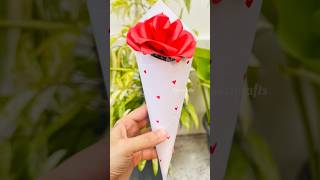 Paper Flower Bouquet  Paper Flowers  DIY Valentine Gift Ideas  How to Make Paper Flowers Bouquet [upl. by Nuahsad]