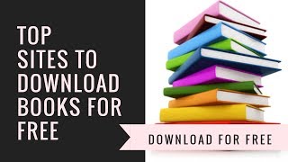 Top sites to download books for free  Top 3 sites [upl. by Malkah]