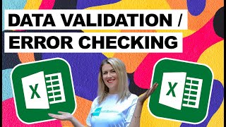 Data Validation and Error Checking In Excel [upl. by Giefer]