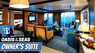 Oasis of the Seas  Owners Suite Tour amp Review 4K  Royal Caribbean Cruise [upl. by Enia836]