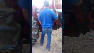 Farmall 806 diesel steering and brakes fix [upl. by Vento440]