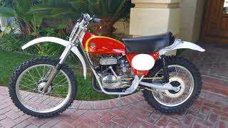 1970s Vintage Bultaco Pursangs Restored to Perfection Classic Motocross Iron [upl. by Yaja]