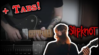 Slipknot  Snuff Jim Root Part Guitar Cover wTabs [upl. by Gabrila]