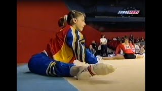 Russian gymnasts flexible girls stretch on the training [upl. by Meli]