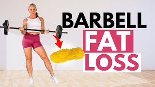 30 Minute Barbell Workout For Weight Loss  Follow Along [upl. by Wilbert]