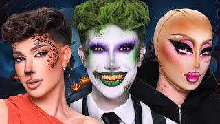 RECREATING MY FOLLOWERS HALLOWEEN MAKEUP LOOKS 🎃🪲🐆 [upl. by Stein]