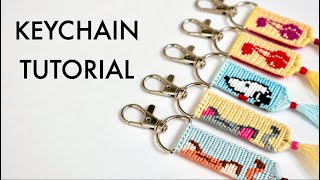 Starting and Ending Keychains  Nini Knots [upl. by Holton]