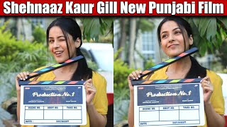 Shehnaaz Kaur Gill New Punjabi Film  Producer amp Actress [upl. by Annette]