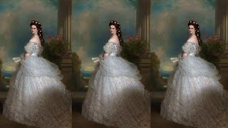 Empress Elisabeth of Austria 1865 by Franz Xaver Winterhalter [upl. by Carlye]