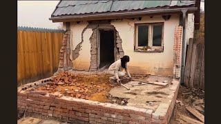 Watch a Young Woman Transform an old House into a Dream Home in 2 Years  Full Renovation Journey [upl. by Auberta751]