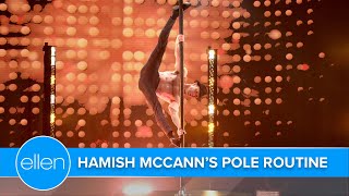 ‘Absinthe’ Star Hamish McCann’s Unbelievable Pole Routine [upl. by Einahpet]